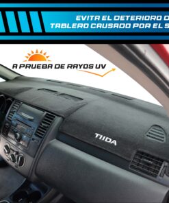 Cubretablero premium para Nissan Tiida 2006–2018 con protección UV