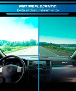 Cubretablero premium para Nissan Tiida 2006–2018 con protección antirreflejante