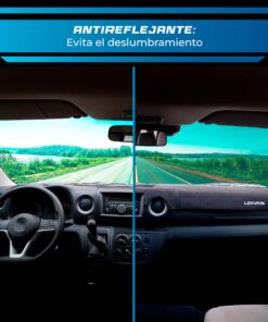 Cubretablero premium para Nissan Urvan 2014–2024 con protección antirreflejante