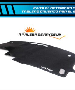 Cubretablero premium para Nissan Sentra 2020–2025 con protección UV