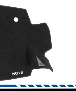 Cubretablero premium para Nissan Note 2017–2019 detalle del bordado
