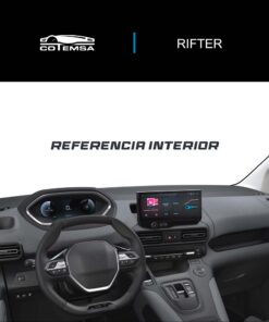 Vista interior del vehículo Peugeot Rifter 2020–2026 como referencia
