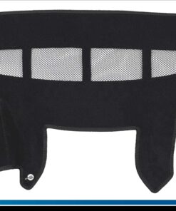 Cubretablero premium para Renault Oroch 2010–2021 vista frontal parte media con aberturas para desempañador