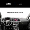Vista interior del vehículo Seat Leon Cupra 2014–2020 como referencia