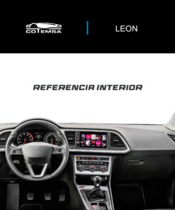 Vista interior del vehículo Seat Leon Cupra 2014–2020 como referencia