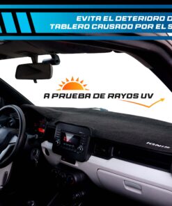 Cubretablero premium para Suzuki Ignis 2017–2024 con protección UV