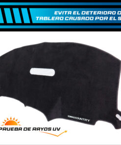 Cubretablero premium para Chrysler-Dodge Town & Country 2004–2007 con protección UV