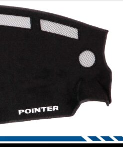 Cubretablero premium para Volkswagen Pointer 2006–2009 detalle del bordado