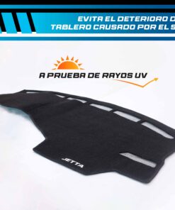 Cubretablero premium para Volkswagen Jetta A7 2019–2024 con protección UV