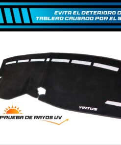 Cubretablero premium para Volkswagen Virtus con porta celular 2020–2024 con protección UV