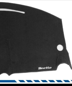 Cubretablero premium para Volkswagen Beetle 1998–2003 detalle del bordado