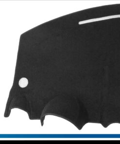 Cubretablero premium para Volkswagen Beetle 1998–2003 vista frontal parte izquierda con aberturas para desempañador