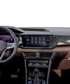 Vista interior del vehículo Volkswagen Taos 2021–2024 como referencia