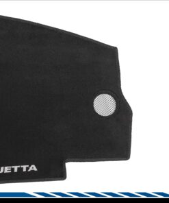 Cubretablero premium para Volkswagen Jetta A4 2000–2010 detalle del bordado