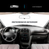 Vista interior del vehículo Chrysler-Dodge Voyager 2003–2008 como referencia