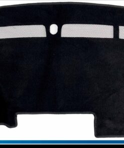 Cubretablero premium para Volvo S-40 TS 2005–2011 vista frontal parte media con aberturas para desempañador y sensor