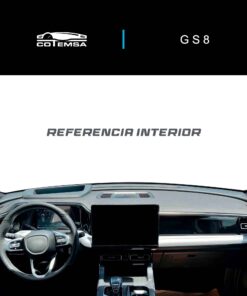 Vista interior del vehículo GAC GS8 2024–2026 como referencia