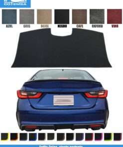Cubre parte trasera para Honda City Sedan 2024 vista superior con vehículo como referencia