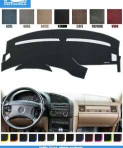 Cubretablero para BMW Serie 3 325 I 1992–1998 vista superior con tablero como referencia