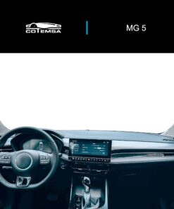Vista interior del vehículo MG 5 2025 como referencia