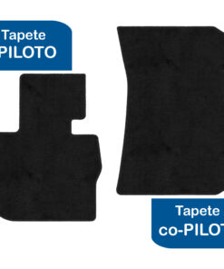 Tapetes de piso para para BMW x4 2021–2025 vista piloto y copiloto