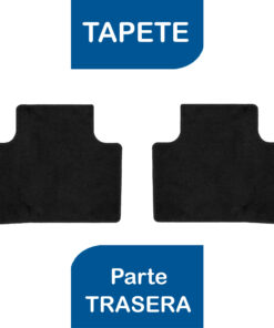 Tapetes de piso para para BMW x4 2021–2025 vista partes traseras