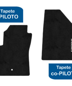 Tapetes de piso para para Chevrolet Tracker 2020–2025 vista superior tapete piloto y copiloto