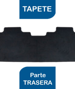 Tapetes de piso para para Chevrolet Captiva 2022–2025 vista superior tapete trasero