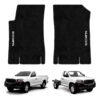 Tapetes de piso para para Chevrolet S10 Max 2022–2025 vista superior y con vehículo como referencia