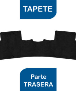 Tapetes de piso para para Chevrolet Montana 2024–2026 vista superior tapete trasero