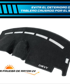 Cubretablero premium para Chevrolet Chevy C2 2004–2013 con protección UV