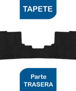 Tapetes de piso para para Chevrolet Sonic 2012–2016 vista superior tapete trasero