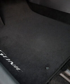 Tapetes de piso para para Chevrolet Sonic 2012–2016 vista del tapete en posa pie