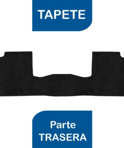 Tapetes de piso para para Chevrolet Trax 2017–2021 vista superior tapete trasero