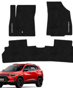 Tapetes de piso para para Chevrolet Tracker 2020–2025 vista superior y con vehículo como referencia
