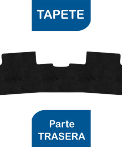 Tapetes de piso para para Chevrolet Tracker 2020–2025 vista superior tapete trasero