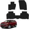 Tapetes de piso para para Ford Edge 2021–2024 vista superior y con vehículo como referencia