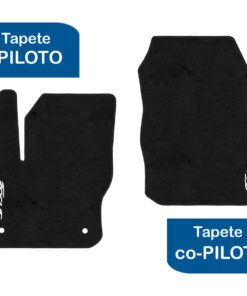 Tapetes de piso para para Ford Focus 2012–2018 vista superior tapete piloto y copiloto