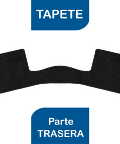 Tapetes de piso para para Ford Focus 2012–2018 vista superior tapete trasero