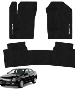 Tapetes de piso para para Ford Fusión 2006–2012 vista superior y con vehículo como referencia