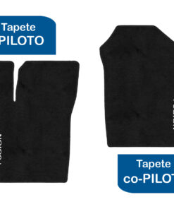 Tapetes de piso para para Ford Fusión 2006–2012 vista superior tapete piloto y copiloto