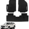 Tapetes de piso para para GMC Terrain 2018–2024 vista superior y con vehículo como referencia