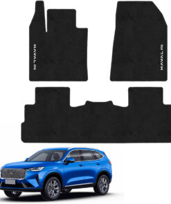 Tapetes de piso para para GWM Haval H6 2023–2025 vista superior y con vehículo como referencia