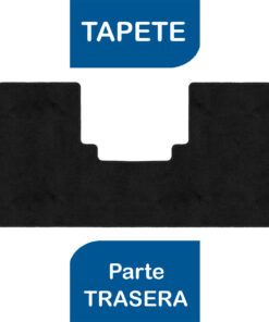 Tapetes de piso para para GWM Jolion Luxury 2024–2025 vista superior tapete trasero