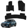 Tapetes de piso para para Hyundai Tucson Limited 2022–2024 vista superior y con vehículo como referencia
