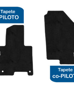 Tapetes de piso para para Hyundai Tucson Limited 2022–2024 vista superior tapete piloto y copiloto