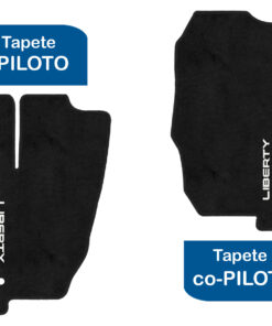 Tapetes de piso para para Jeep Liberty 2007–2007 vista superior tapete piloto y copiloto