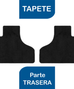 Tapetes de piso para para Jeep Liberty 2007–2007 vista superior tapete trasero