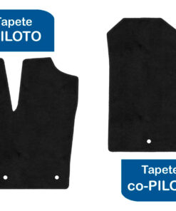 Tapetes de piso para para Jeep Grand Cherokee 2011–2020 vista superior tapete piloto y copiloto