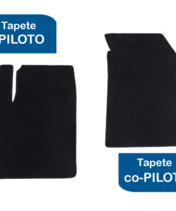Tapetes de piso para para Jetour X70 2023–2025 vista superior tapete piloto y copiloto